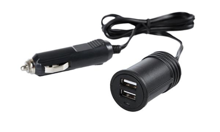 USB-PISTOKE X2 JATKOJOHDOLLA 12/24V 929-38965