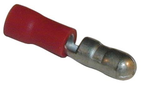 PYÖREÄ PISTOKE, UROS Ø 4 MM 0,5-1,0 MM² 338-108