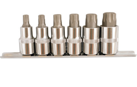 TORX PLUS KÄRKIHYLSYSARJA 1/2&quot; 6-OSAA 258-5214