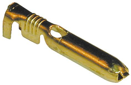 PYÖREÄ PISTOKE, UROS Ø 4 MM 0,5-2,5 MM² 338-846