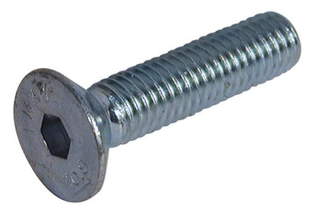 KUUSIOKOLORUUVI UPPOKANTA 10.9 SINK. DIN7991 612-SI8X35