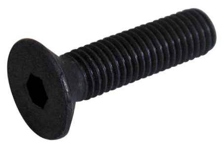 KUUSIOKOLORUUVI UPPOKANTA 10.9 DIN7991 612-12X30