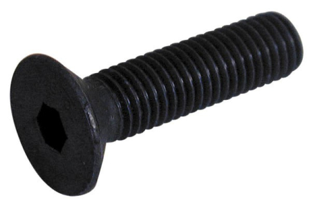 KUUSIOKOLORUUVI UPPOKANTA 10.9 DIN7991 612-14X40