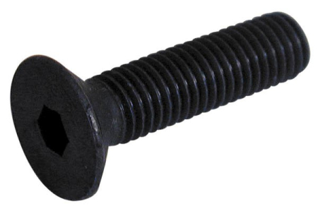 KUUSIOKOLORUUVI UPPOKANTA 10.9 DIN7991 612-16X50