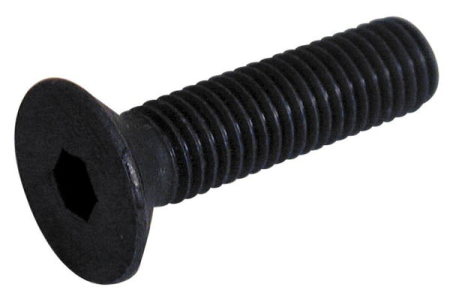 KUUSIOKOLORUUVI UPPOKANTA 10.9 DIN7991 612-6X12