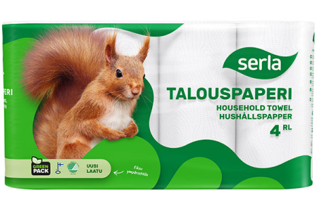 TALOUSPAPERI SERLA4 RULLAA/PKT 225-80281