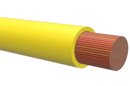AUTOJOHTO KELTAINEN,0,50MM,NELCO 339-0,50KN