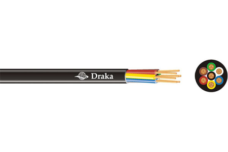 AUTOJOHTO MUSTA DRAKA 50 M 339-12X1,5+3X2,5M-50