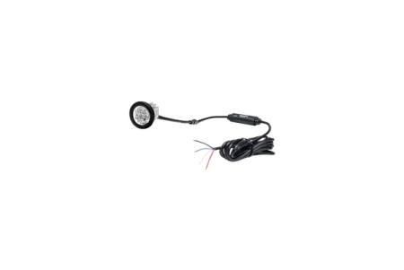 PUSKURIVILKKU-LED 10-30V, 30MM KELTAINEN 380-L88