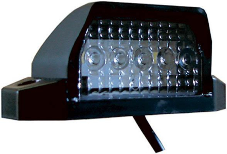 REKISTERIVALO LED 24 V MUSTA 375-800033