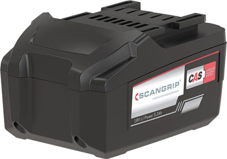 SCANGRIP CAS AKKU 18V LI-POWER 5,2Ah 297-60-36121