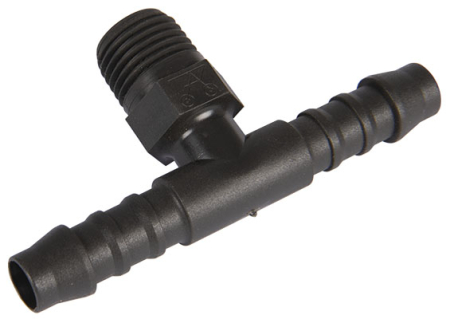 LIITOSKAPPALE, T-MALLI, PA6 066-TES4-R1/8
