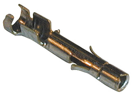 PYÖRÖPISTOKE, NAARAS Ø 2,1 MM 0,5-2,1 MM² 338-956