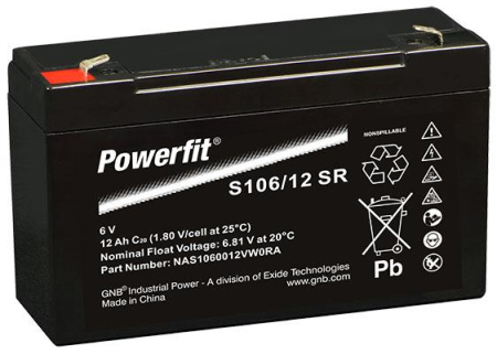 AKKU EXIDE POWERFIT S106/12 26106012