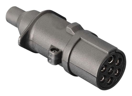 PISTOKE 7-NAP. ALUM.24V RUUVILIITT. 082-24500-16