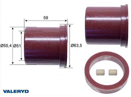 AIS.HOLKSRJ.KNOTT KF27A,KF30C,KRV30A/B 125-2075004