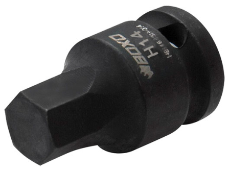 KONEHYLSYAVAIN 1/2&quot; 12MM KUUSIOK. LYHYT 284-B19-KIN12S