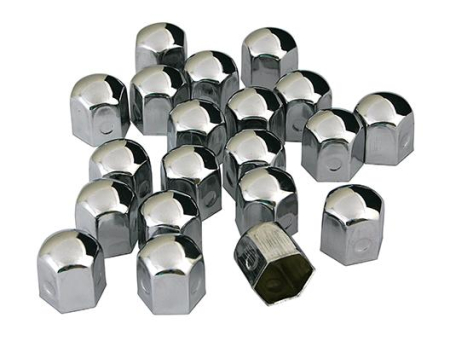 MUTTERINSUOJUS 20KPL 17MM KROMI/TERÄS 925-02238