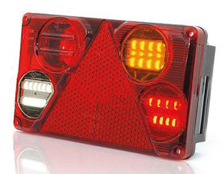 LED-TAKAVALO 5-TOIMI12/24V,taka/jarru/vi 375-800398H