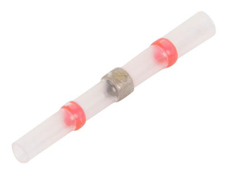 LÄMPÖKUTISTE-JATKOLIITIN PUN. TINALLA 0,5-1,5 MM 10 KPL, K27 400-L54127