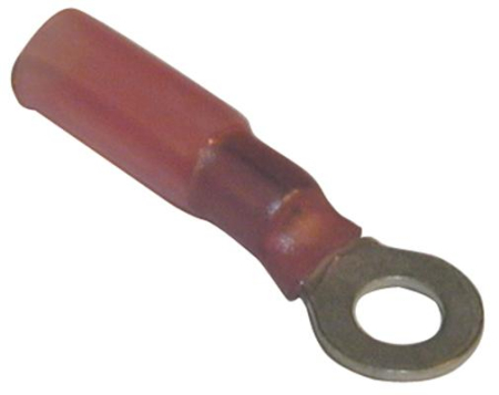 RENGASLIITIN LÄMPÖKUTISTE Ø 4 MM 0,5-1,0 MM² 338-1301