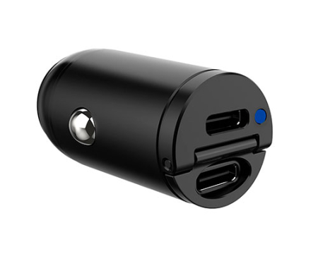 AUTOLATURI MINI 30W 2XUSB-C 880-CCMINI2USBCBK