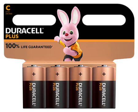 PARISTO 4KPL C (LR14) DURACELL PLUS 966-1400