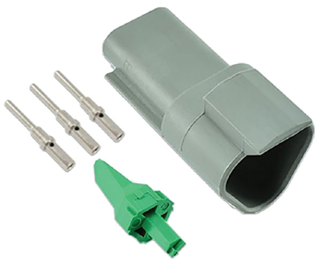 DEUTSCH -PISTORASIA 3-PIN, 0,5-1,5 MM 338-37505