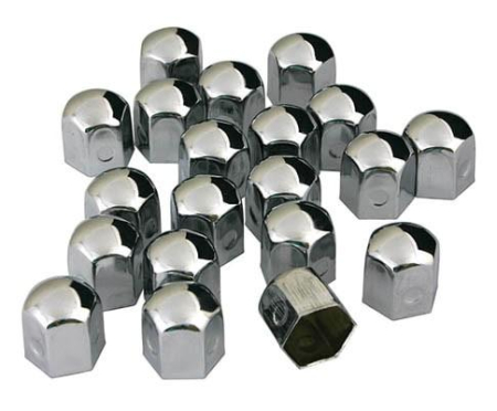 MUTTERINSUOJUS 20KPL 19MM KROMI/TERÄS 925-02239