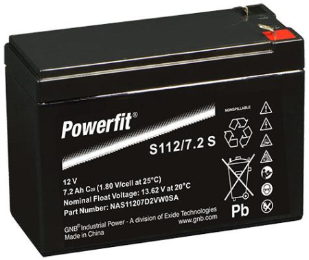AKKU EXIDE POWERFIT S312/7,2 26112007