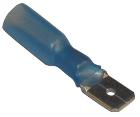 LAATTAPISTOKE LÄMPÖKUTISTE 6,3 MM 1,5-2,5 MM² 338-1142