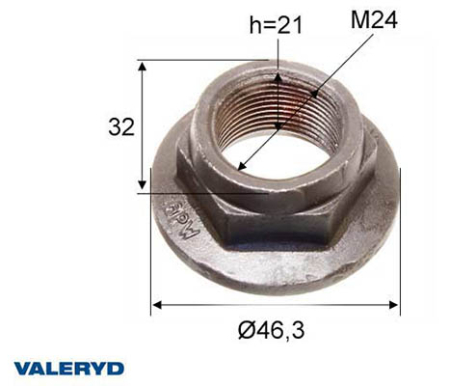KRUUNUMUTTERI M24X1,5 BPW S 2005-7 125-1290007
