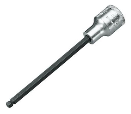 HYLSYAVAIN 1/2&quot; 8MMKUUSIOK. PITKÄ 250-IN19LK-8-140