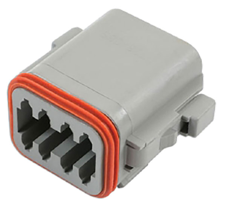 DEUTSCH -PISTOKE 8-PIN, 0,5-1,5 MM 338-37502