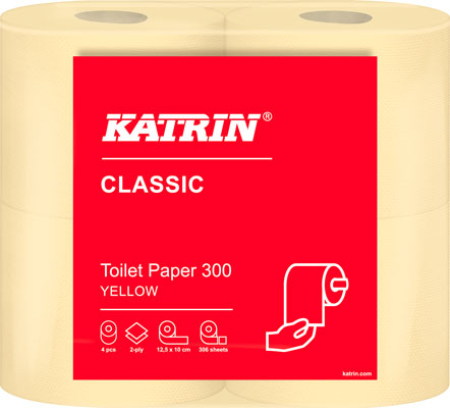 WC-PAPERI CLASSIC 300 4 RULLAA/PKT 225-104753