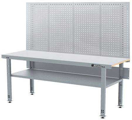 TYÖPÖYTÄ, ALAHYLLY JA REIKÄLEVY 2000MM 285-2000A