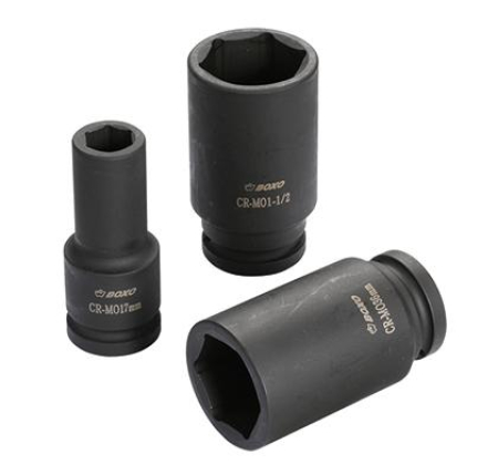 KONEHYLSYAVAIN 1/2&quot; 17MM PITKÄ 284-B19L-K17