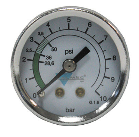 PAINEMITTARI R1/8&quot; 40MM METALLIKEHYS 283-M2-61306