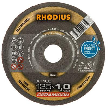KATKAISUL.XT100 CERA125X1,0X22,2 287-XT10012510