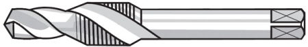 YHDISTELMÄKIERRETAPPI M8-1,25 HSS 259-133080