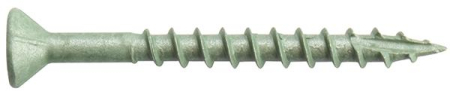 TERASSIRUUVI T25 RUOSTUM./VIHREÄ 601-AT4,2X35